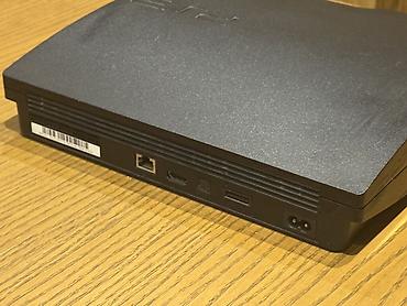 dvd disk: Sony PlayStation 3 Slim oyun konsolu - Model: PS3 Slim (CECH — 4