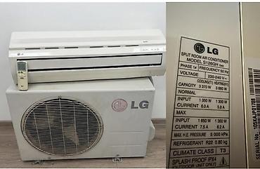 air conditioner: LG split kondisioner – model S12G6H (S40) Texniki göstəricilər: - — 1