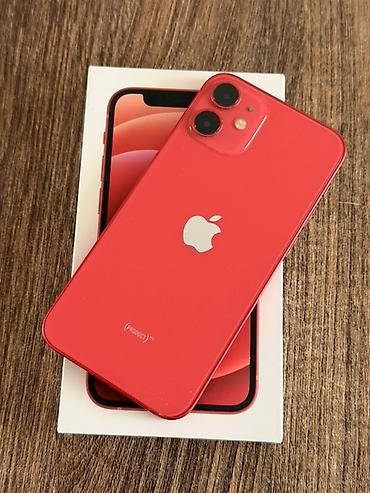 Apple iPhone: Apple iPhone 12 mini (PRODUCT)RED - Ekran: 5.4" Super Retina XDR — 2