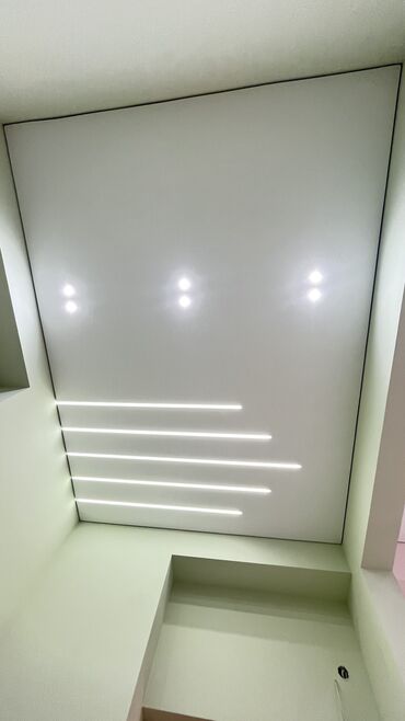 Натяжной потолок: Натяжной потолок Матовое Бесплатная консультация, Бесплатный замер, Гарантия — 18