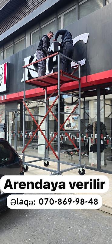 lesalar: Metall “lesa”/iskələ icarəsi və quraşdırılması - Modul tipli metal — 8