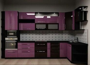 Sifarişlə mətbəx mebeli: Sifarişlə mətbəx dəsti, Özü çəkən petlələr, Mat laminat, Kredit var, Rayonlara çatdırılma, Pulsuz çatdırılma — 24