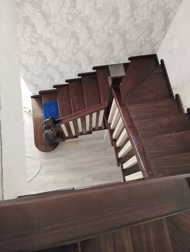 Деревянные лестницы: Лестница,жасайбыз, фанера,шпон,соснадан — 22