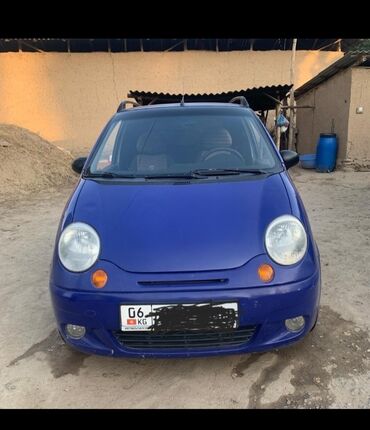 авто парк бишкек: Daewoo Matiz: 2005 г., 0.8 л, Автоматтык, Бензин, Хетчбек