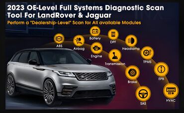 Alati za automobile: Novo - LAUNCH X431 OBD2 za JRL-LandRover & Jaguar Za podržane — 9