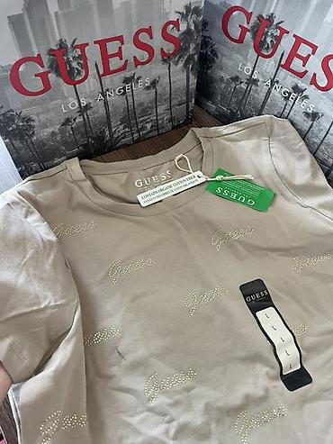 Футболки: GUESS qadın T-shirtləri - Brend: GUESS Los Angeles - Material: üzvi — 4