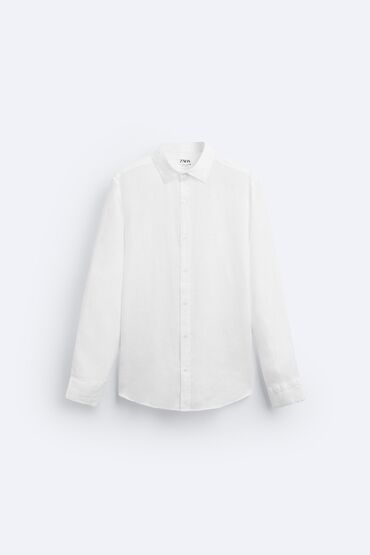 рубашку zara: Рубашка XL (EU 42), цвет - Белый