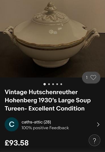 Činije: Corbaluk 1939 do 1945g.Bavaria Hutschenreuther H. Nemacki corbaluk — 3