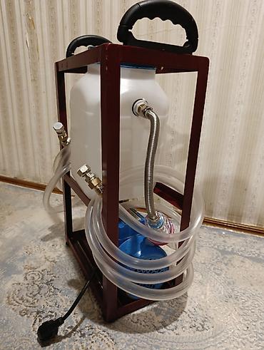gidrafon: 750 vatt 6-7 bar gücündə kombi və peç yuma aparatı satılır. Təzədir — 7