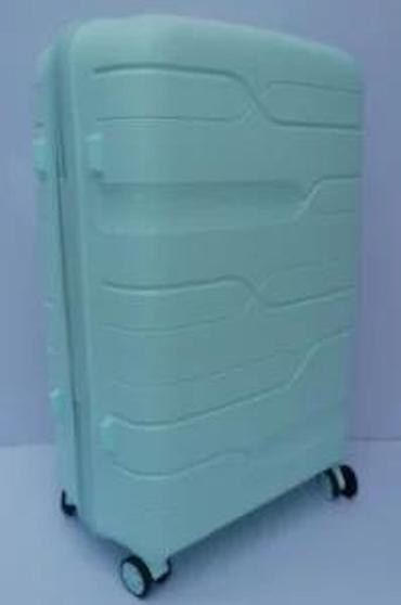 Putni koferi i torbe: Tvrdi kofer na točkiće – mint zelena boja - Materijal: čvrsta — 20