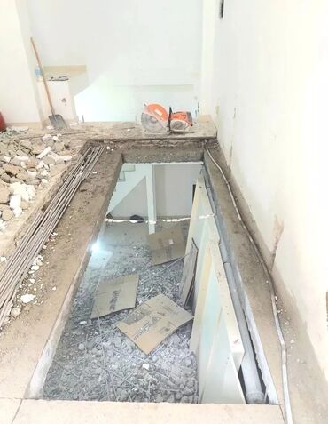 Beton işləri: Beton kəsmə beton deşmə beton kəsimi beton