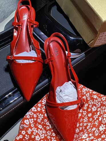 женская обувь шпилька: Зара 37 размер 1500