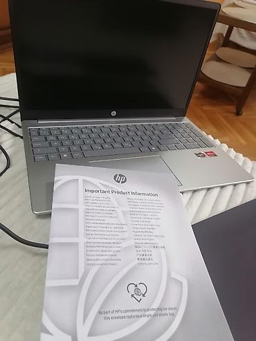 HP: HP laptop 15.6" – AMD Ryzen - Brend: HP (logo na poklopcu i ispod — 4