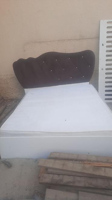 Çarpayılar: İki nəfərlik taxt - Ölçü: 2 nəfərlik standart ölçü - Başlıq: qəhvəyi — 2
