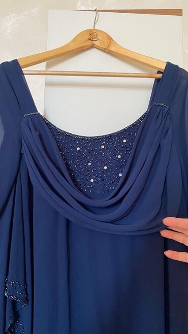 шаль: Вечернее платье, Макси, 7XL (EU 54)