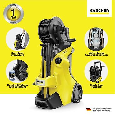 асинхроный: Karcher K 3 Deluxe Premium мойка высокого давления новые в наличии — 7