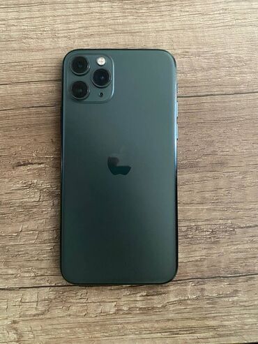 Apple iPhone: IPhone 11 Pro, Б/у, 64 ГБ, Matte Midnight Green, Защитное стекло, Чехол, 70 % — 3