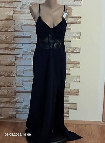 Kompleti: Ženska odeća – set elegantnih komada 1) Duga crna haljina - Model — 1