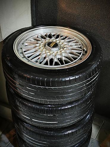 disk teker 4 bolt: BBS təkər diskləri və şinlər dəsti - Marka/model: BBS mesh tipli — 2