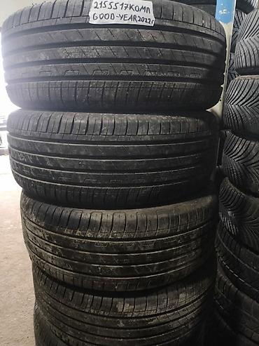 2022: Шины 215 / 55 / R 17, Лето, Б/у, Комплект, Легковые, Китай, GoodYear — 1