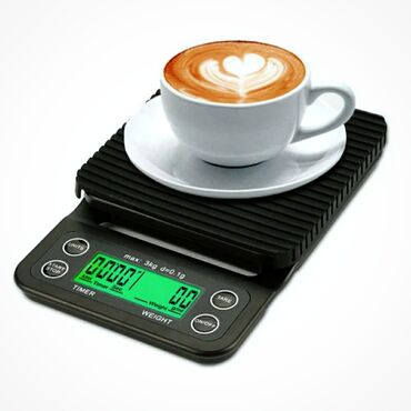 оборудования для кафе: Продам цифровые весы бариста с таймером и силиконовым ковриком