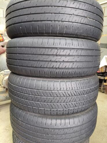 Шины: Шины 225 / 65 / R 17, Лето, Б/у, Комплект, Легковые, Япония, Dunlop