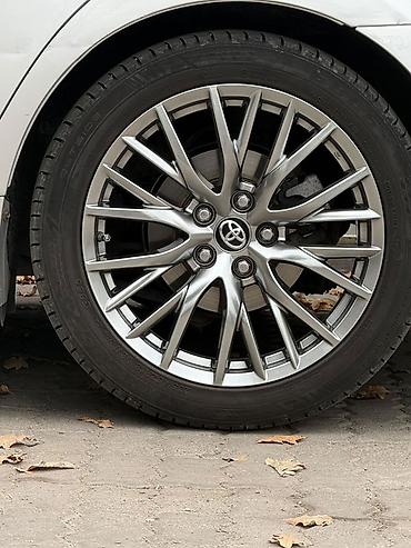 Колеса в сборе 235 / 45 / R 18, Лето, Б/у, Комплект, Литые, отверстий - 5