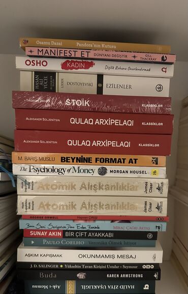 Bədii ədəbiyyat: ‼️Çox münasib qiymətə satılır, yeni və orginal kitablar‼️ Satış — 4