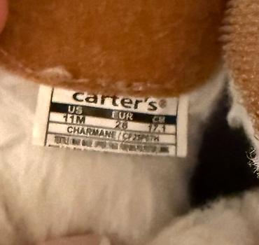 sapogi: Uşaq qış çəkmələri – Carter’s “CHARMAINE” modeli - Ölçü: US 11M, EUR — 2