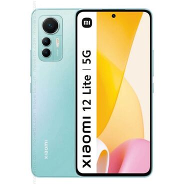 Xiaomi: Xiaomi, Mi 12 Lite, Б/у, 128 ГБ, цвет - Голубой, 2 SIM