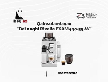 mikse: Qəhvədəmləyən "DeLonghi Rivelia EXAM440.55.W"DeLonghi Rivelia — 1