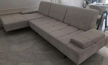 Divanlar: Künc divan, İşlənmiş, Açılan, Parça, Çatdırılma yoxdur — 2