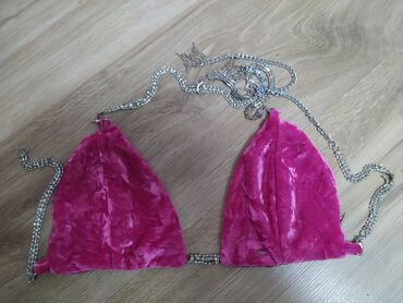 Brushalteri, Bralete: Pliš, Bez korpi, bоја - Roze — 10