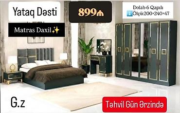 parca skaflar: Yataq Dəsti – zərif qızılı detallarla tünd yaşıl rəng palitrası — 1