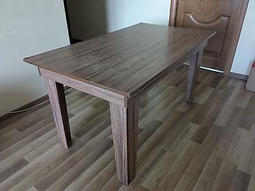 table study: Кухонный стол, Б/у, Прямоугольный, Нераскладной — 2