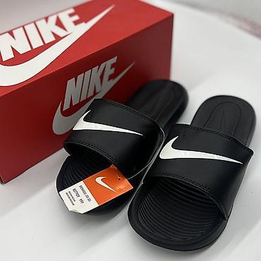Босоножки, сандалии, шлепанцы: NIKE Benassi – легкие шлепанцы-сланцы для повседневной носки и отдыха — 6