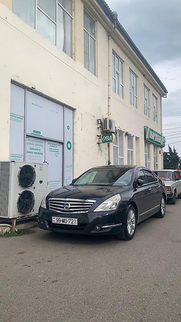 Nissan: Nissan Teana Z50 XV sedan - Kuzov: qara rəng, xrom detallar, iri — 4