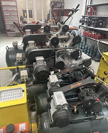 Компрессоры: Компрессор Для покраски, Электрический, Поршневой, Новый — 1