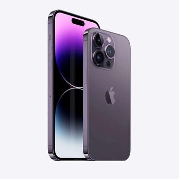 ikinci el apple 14: IPhone 14 Pro, 128 GB, Deep Purple, Simsiz şarj, Face ID