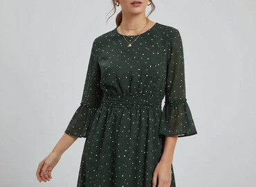sukienka boho zara: H&M, Sukienka damska, rozmiar L