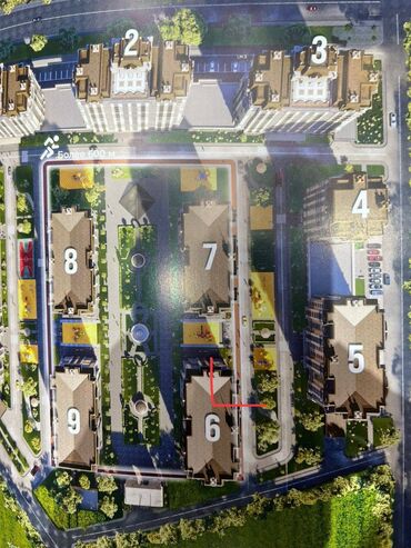 ош продажа квартира: 2 бөлмө, 80 кв. м, Элитка, 4 кабат, ПСО (өзү оңдоп түзөтүп бүтүү үчүн)