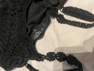 tiffany haljine 2021: Haljina - Crna haljina sa finim radom od konca. Veoma lep dezen/rad