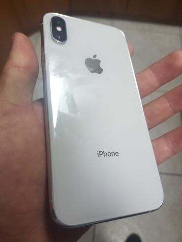 iphone xs белый: IPhone Xs, Б/у, 64 ГБ, Белый, Чехол, 78 %