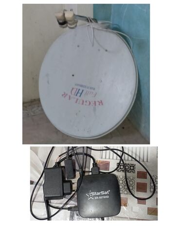 ТВ и видео: Korsnu antenası ilə birlikdə qalofkalari ilə, aparatı ilə birlikdə