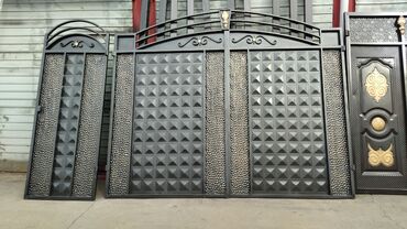 Распашные ворота: Ворота, распашные, откатные, металл Россия, отличное качество — 14