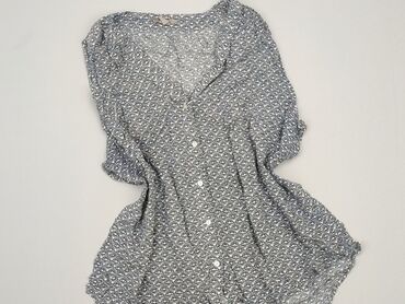 bluzki tiulowe rękawy: Блуза жіноча, H&M, 6XL, стан - Хороший