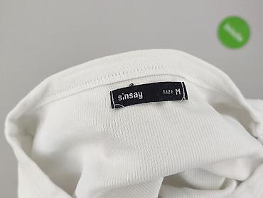 hm white blouse: Sinsay, Bluzka damska, rozmiar M — 4