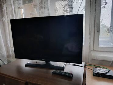 телевизор с тумбочкой: Продаю телевизор Samsung. Диагональ 32 дюйма. Цена 6000с. Обращаться