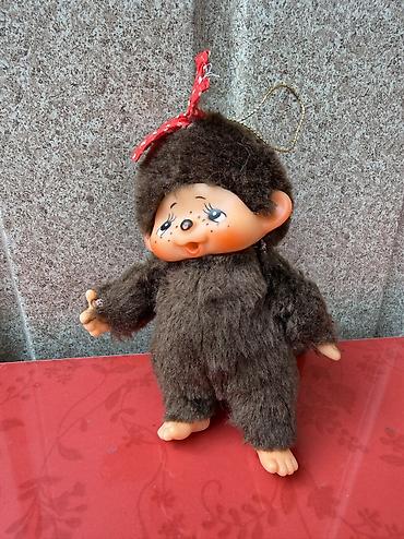 фигурки лего марвел: Винтажная обезьянка Monchhichi (Мончичи), Sekiguchi, Япония В очень — 1
