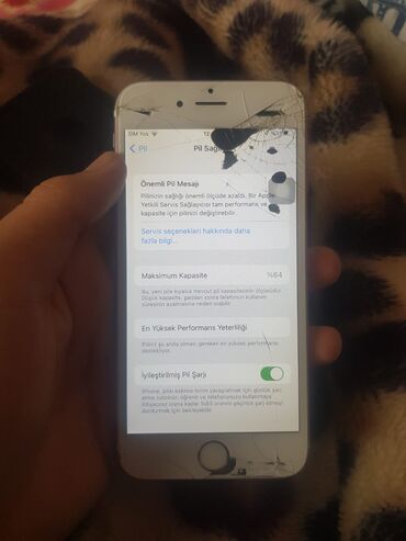 Apple iPhone: IPhone 6s, 64 GB, Rose Gold, Barmaq izi — 9